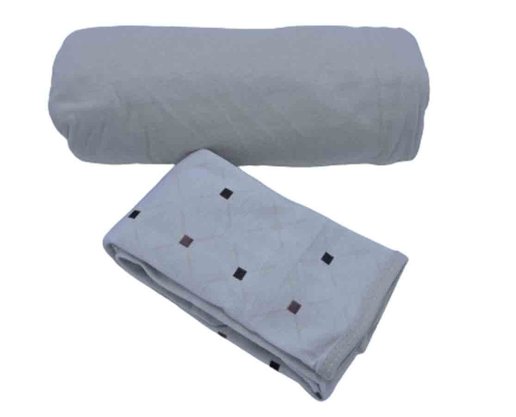 Jogo De Cama Rubi Solteiro 02 Peças Estampado 32043 SBX Bege