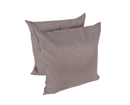 Kit com 6 Capas de Almofadas 44cm X 44cm Fortex Cinza,Grafite E Marrom