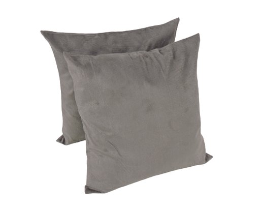 Kit com 6 Capas de Almofadas 44cm X 44cm Fortex Cinza,Grafite E Marrom