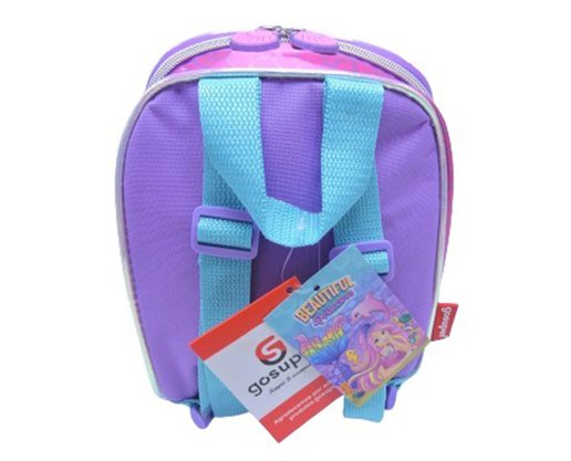 Lancheira Infantil Sereia BEP30L00603 Gosuper Rosa