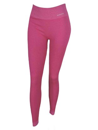 Legging Sem Costura Sport Fitness Feminina Adulto 20945 Selene Pink Mescla