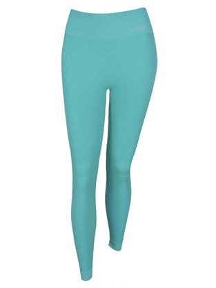 Legging Sem Costura Sport Fitness Feminina Adulto 20945 Selene Verde Mescla