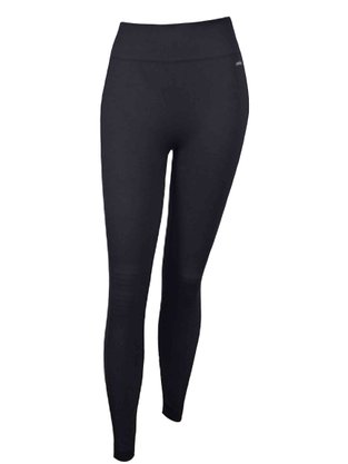 Legging Sem Costura Sport Fitness Feminina Adulto 20960 Selene Preto