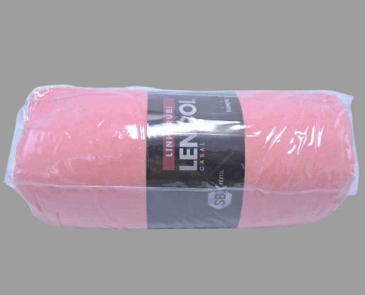 Lençol Casal Rubi Liso 01 Peça M32041 SBX Salmão