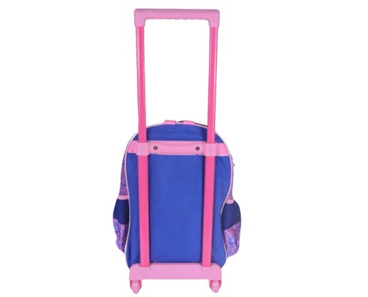 Mochila Infantil Com Rodinhas Tema Borboleta FAL30V00903 Gosuper Rosa