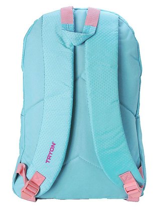 Mochila Unissex Hexagon MOU092 Tryon Turquesa e Rosa