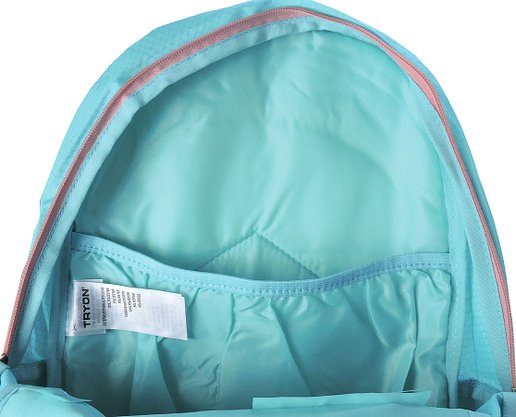 Mochila Unissex Hexagon MOU092 Tryon Turquesa e Rosa