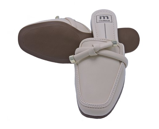 Mule Feminino Adulto 5722.109 Moleca Creme