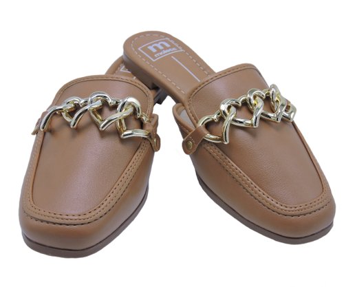 Mule Feminino Adulto 5722.110 Moleca Caramelo