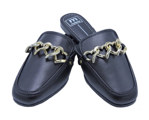 Mule Feminino Adulto 5722.110 Moleca Preto