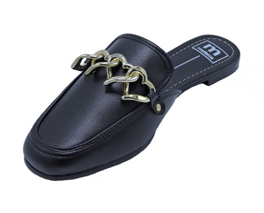 Mule Feminino Adulto 5722.110 Moleca Preto