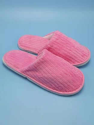 Pantufa Canelada Feminino Adulto PT10 Taiyang Rosa
