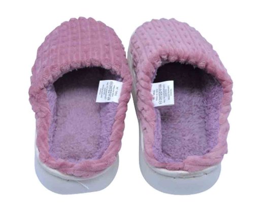 Pantufa Canelada Unissex Adulto QF-126 Center Lilás