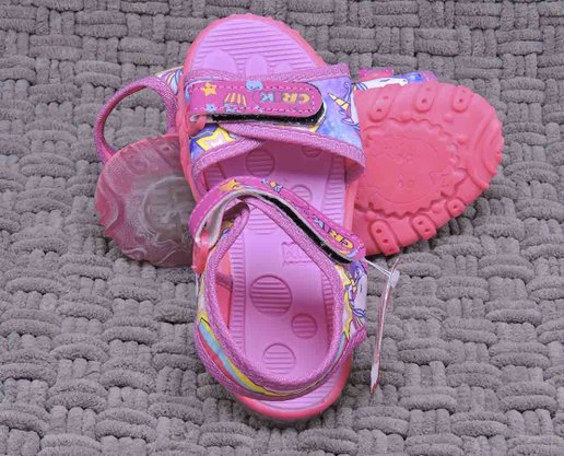 Papete Feminina Infantil estampa Unicórnio com Led X-03 Crik Rosa