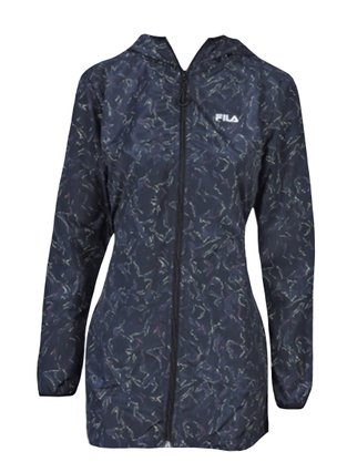 Parka Feminina Adulto Printed F12AT044 Fila Preto