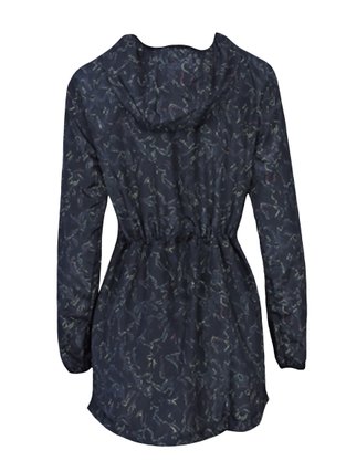 Parka Feminina Adulto Printed F12AT044 Fila Preto