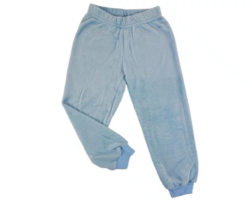 Pijama Fleece  Feminino Infantil 2-8 5809 Kanto Dos Sonhos Azul Claro