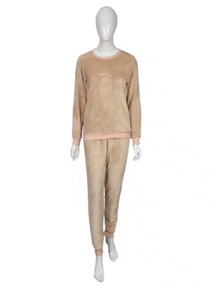 Pijama Fleece Feminino Adulto 5808 kanto Dos Sonhos Nude