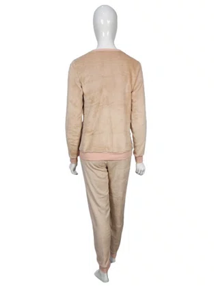 Pijama Fleece Feminino Adulto 5808 kanto Dos Sonhos Nude