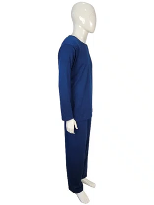 Pijama Masculino Adulto 100% Algodão 5629 Kanto Dos Sonhos Marinho