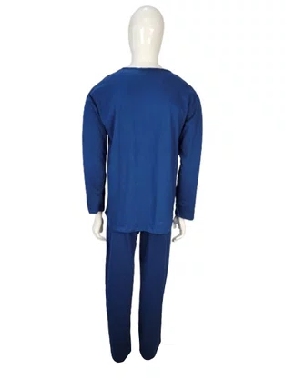 Pijama Masculino Adulto 100% Algodão 5629 Kanto Dos Sonhos Marinho