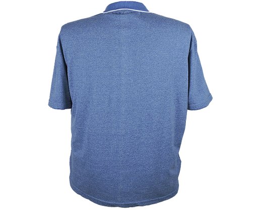 Camisa Polo Masculina Manga Curta Tamanho Especial PMI-104 Code Blue Azul