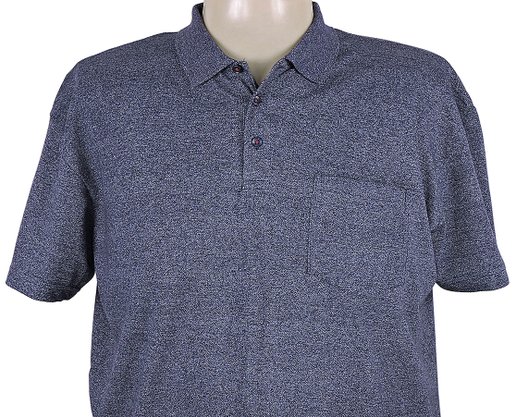 Camisa Polo Masculina Manga Curta Tamanho Especial PMI-102 Code Blue Marinho