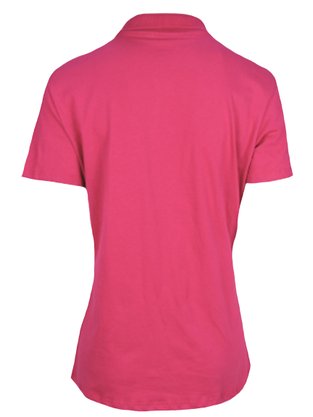 Polo Baby Look Feminina Adulto 1000004504 Malwee Pink