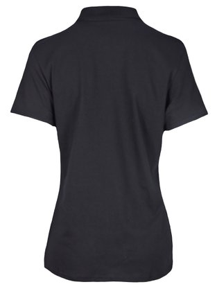 Polo Baby Look Feminina Adulto 1000004504 Malwee Preto