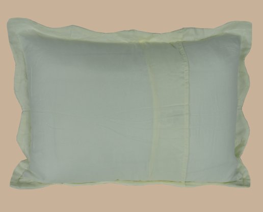 Porta Travesseiro Elegance Liso Habitat Creme