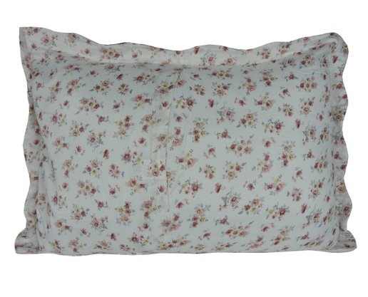 Porta Travesseiro Elegance Prints Estampado Floral Habitat Rosa