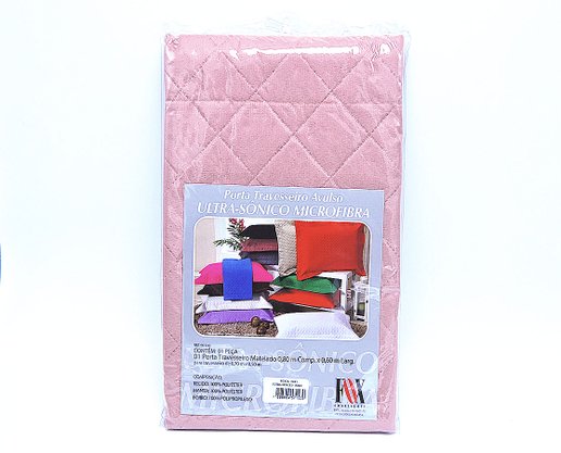 Porta Travesseiro Microfibra Ultra-Sônico 91140 Fox Rose