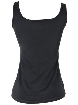 Regata Feminina Adulto Lisa Com Lycra 1000004492 Malwee Preto