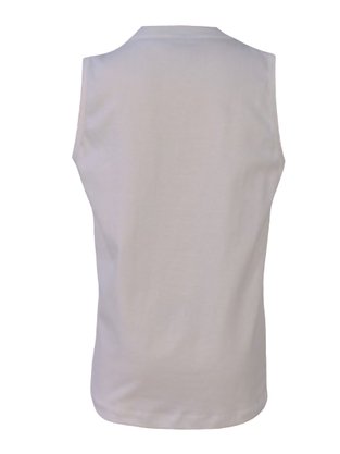 Regata Machão Infantil com Estampa Frontal  74.07.0101 Gangster Off White