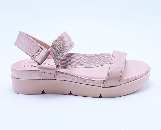 Sandália Feminina Adulto Flat 8387.505 Beira Rio Rosa e Rosa
