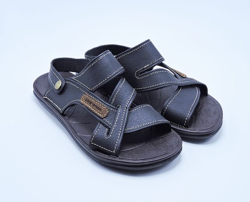 Sandália Masculina Adulto D6506 Danper Preto