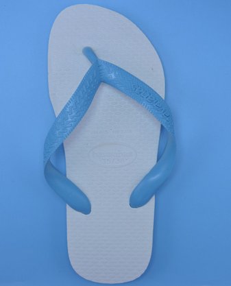 Chinelo Unissex Adulto Tradicional Havaianas Azul Claro