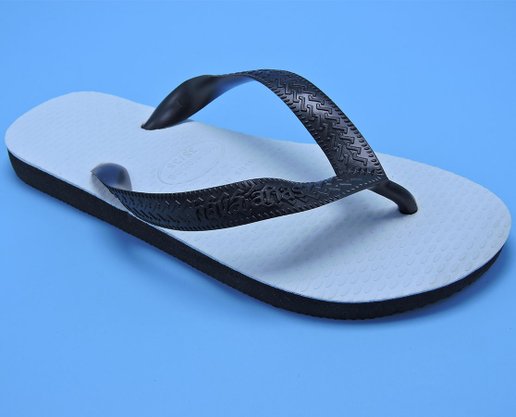Chinelo Unissex Adulto Tradicional Havaianas Preto