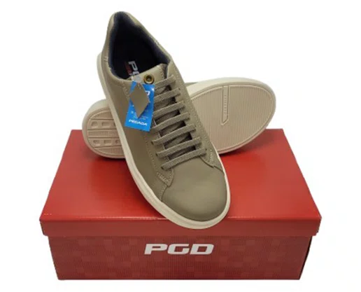 Sapatênis Masculino Adulto Microfibra 172105 Pegada Areia