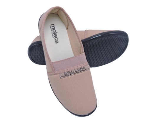 Sapatilha Feminina Adulto 520.59 Moleca Nude