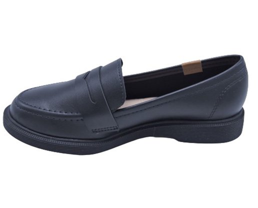 Sapato Mocassim Feminino Adulto Napa Turim 5666.105 Moleca Preto