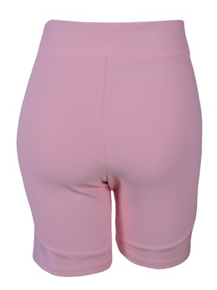 Shorts Básico Feminino Adulto Detalhe Recorte 1000111320 Enfim Rosa