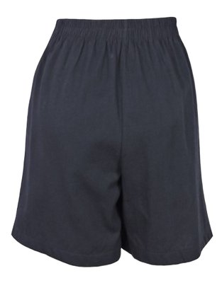 Shorts Em Viscolinho Pequiá Feminino Adulto 1.703416 Lecimar Preto