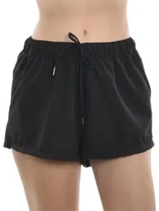 Shorts Fitness Feminino Adulto 30045 Selene Preto