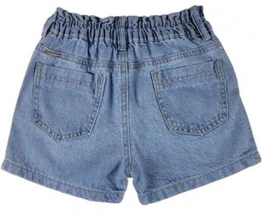 Shorts Jeans Feminino Infanti 4/8 6054 Maliinha Jeans Claro