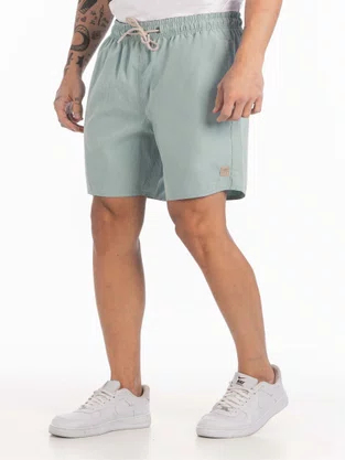 Shorts Microfibra Masculino 68.11.0336 Gangster Verde Claro