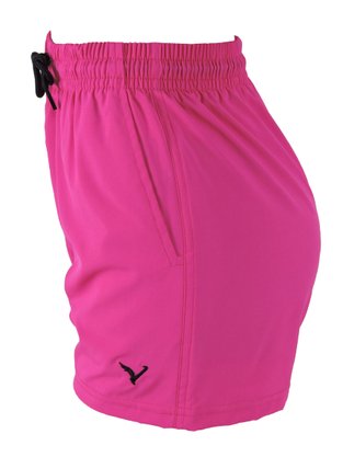 Shorts Tactel Feminino Adulto Liso 31657 Vanton Pink