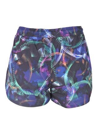 Shorts Tactel Feminino Estampado 332058 Vanton Preto