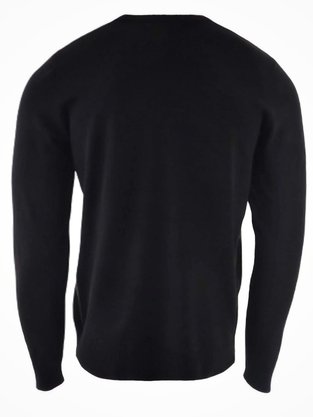 Suéter Masculino Adulto Liso ST-01 Cold Land Preto