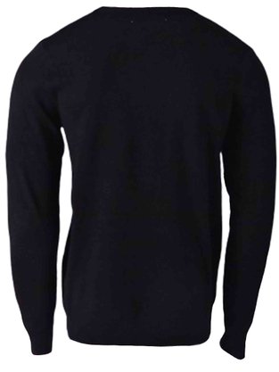 Suéter Masculino Adulto Liso ST-02 Cold Land Preto